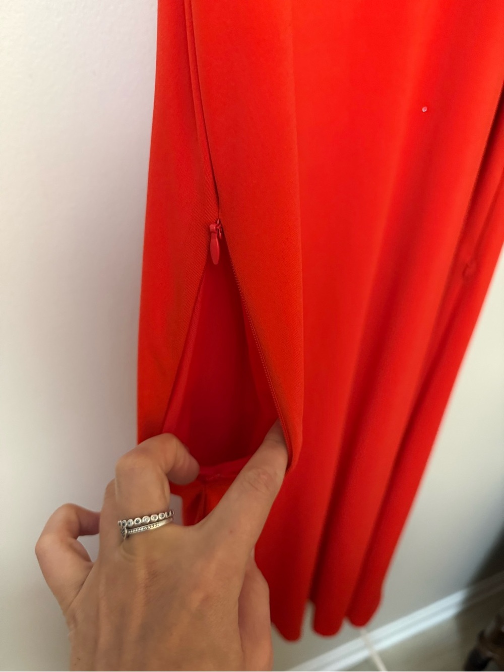 NEW Chicos Sleeveless Red Maxi Dress - Picture 5 of 11